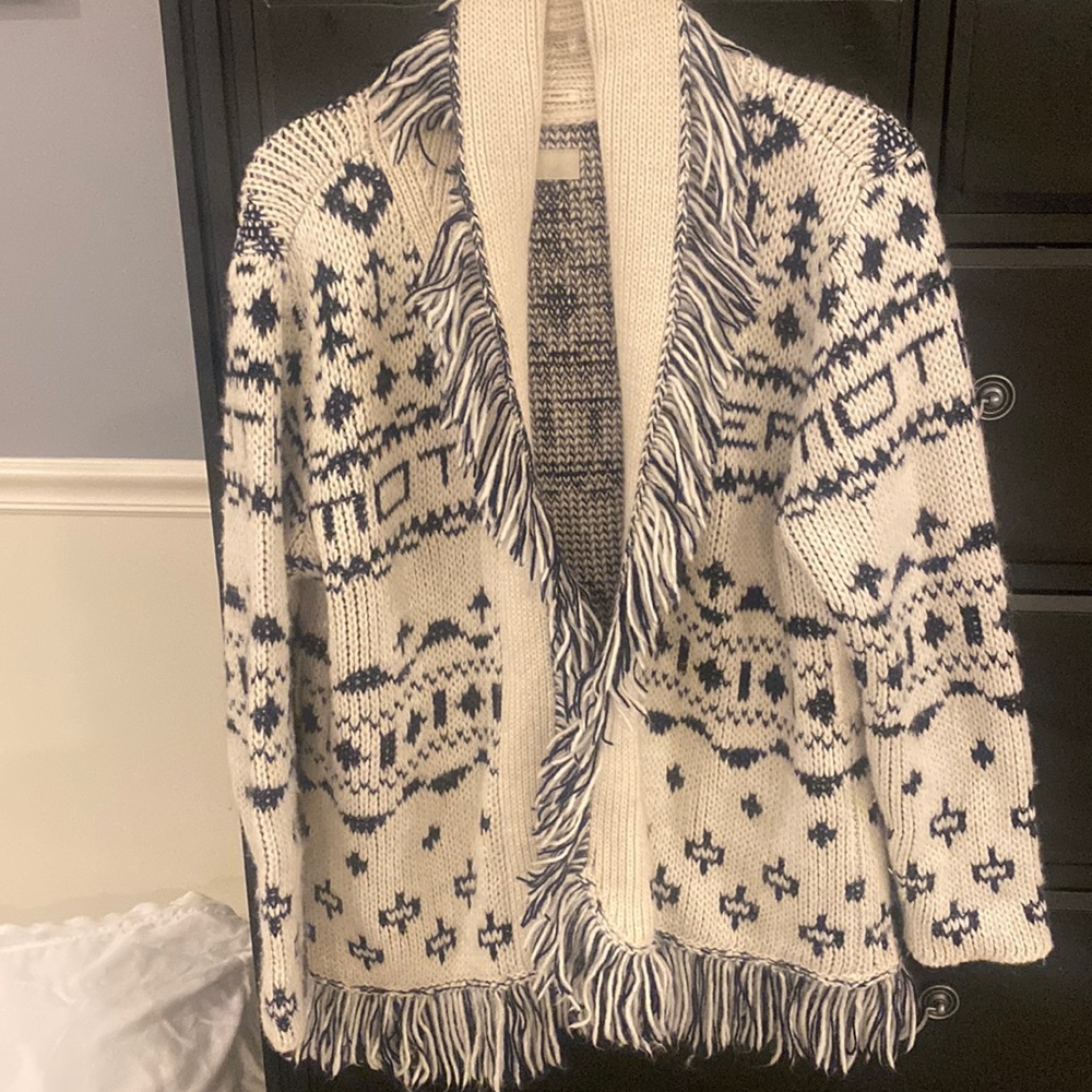 MOTHER ‘Don’t Sweat It’ Cardigan in Small